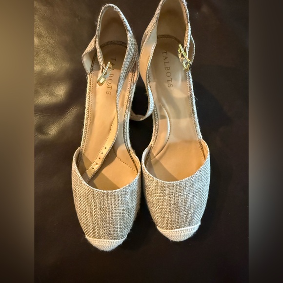 Talbots Shoes - Talbots Women's Beige Espadrille Sandals